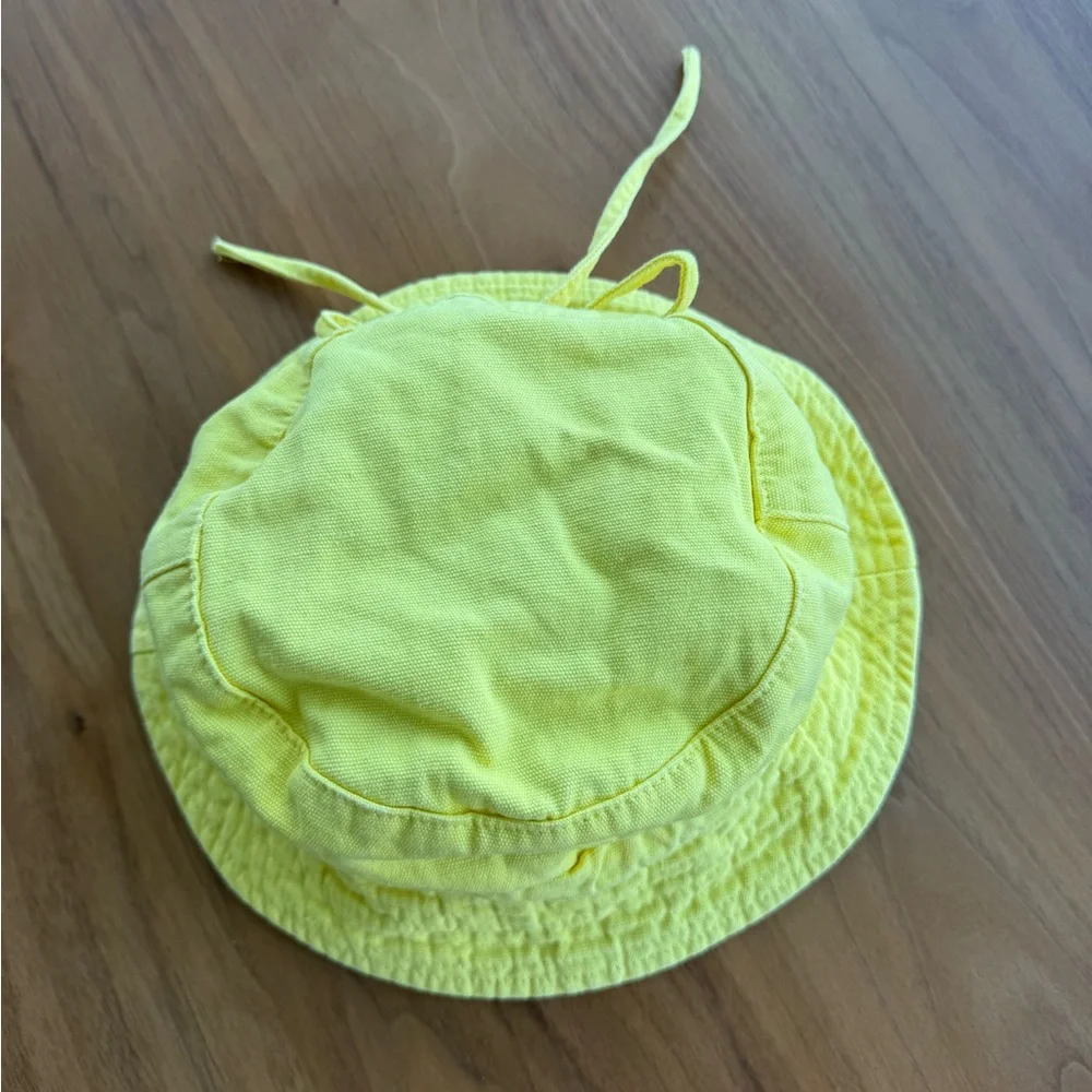 Jacquemus Sunny Yellow Cotton Bucket Hat - Picture 4 of 11